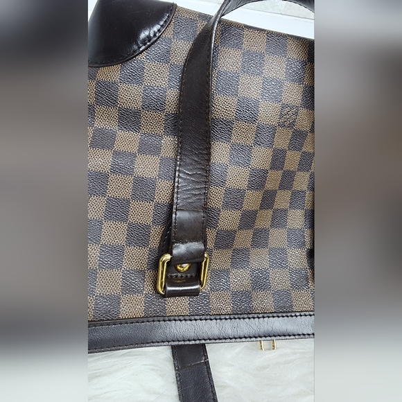 Authentic LOUIS VUITTONDamier Ebene Hampstead PM - Picture 9 of 16
